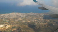 Landeanflug Bari